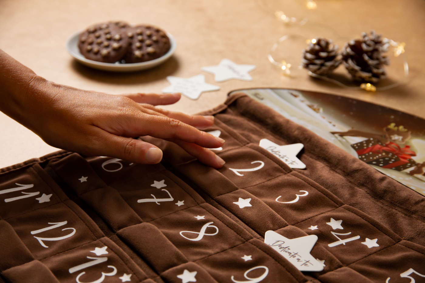 Albero pan di stelle -Torta pan di stelle forma Albero di Natale