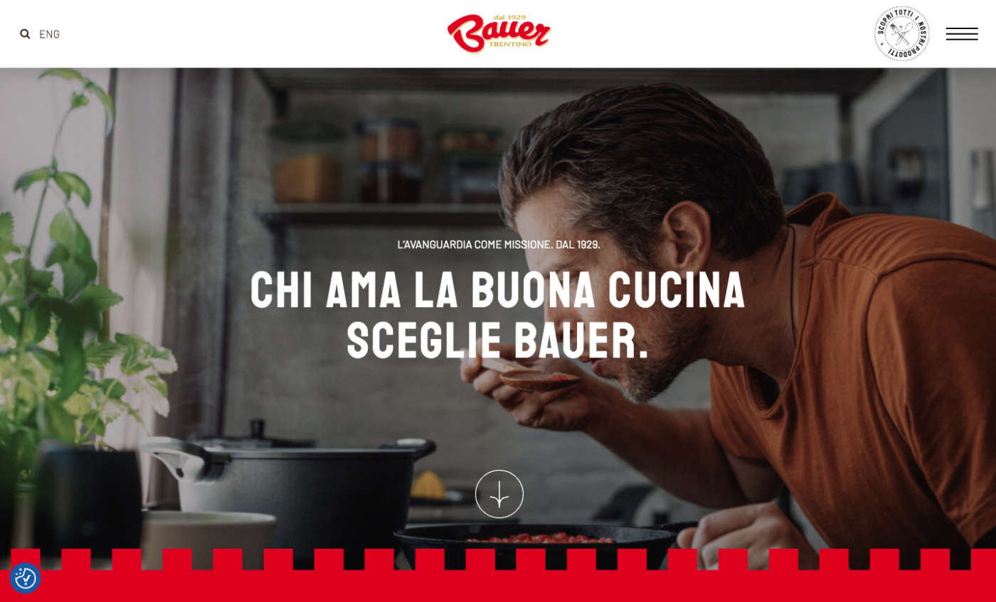 Bauer si presenta con un nuovo e più moderno sito web